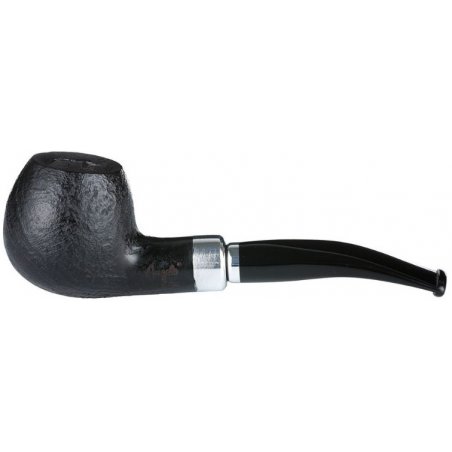 Pipa Angelo Black Rustic Sligthly Bent