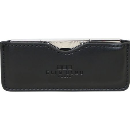 Etui Cutit Ellie Bleu Leather Case Black