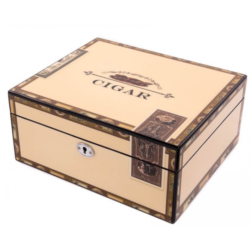 Umidor trabucuri Angelo White Cigar 50