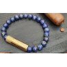 Perforator Trabucuri Punch Bracelet Solo Gold Lapis Lazilu (L)