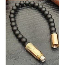 Perforator Trabucuri Punch Bracelet Solo Gold Onyx Matte (L)
