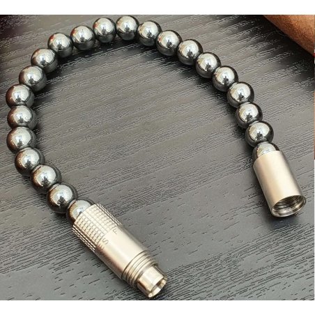 Perforator Trabucuri Punch Bracelet Solo Steel Hematite (L)