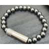 Perforator Trabucuri Punch Bracelet Solo Steel Hematite (L)