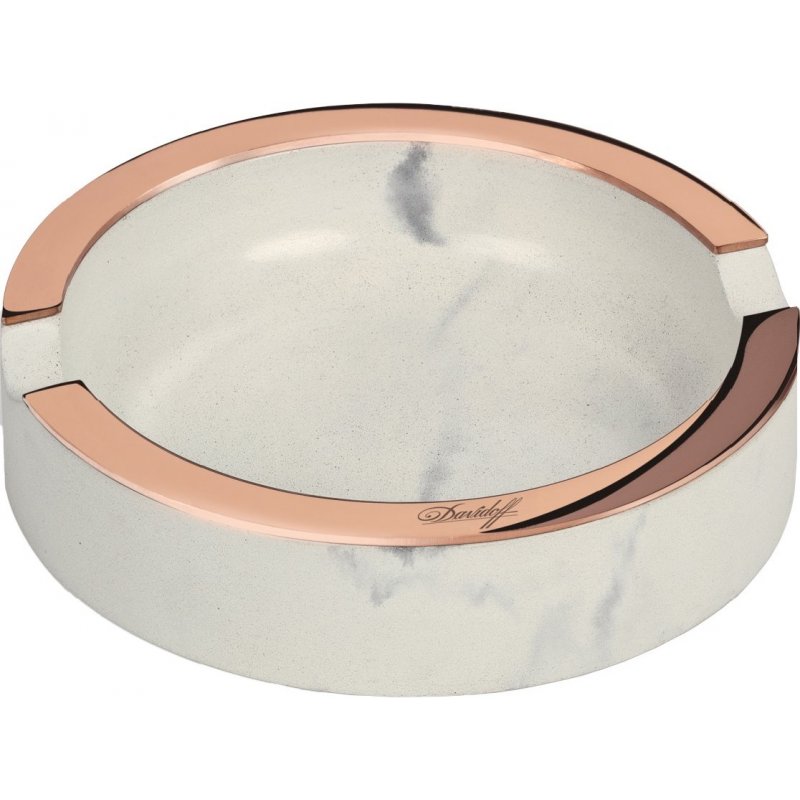 Scrumiera trabucuri Davidoff Ashtray Concrete Small White