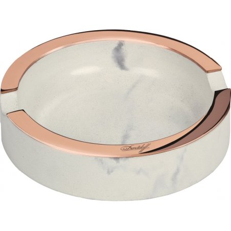 Scrumiera trabucuri Davidoff Ashtray Concrete Small White