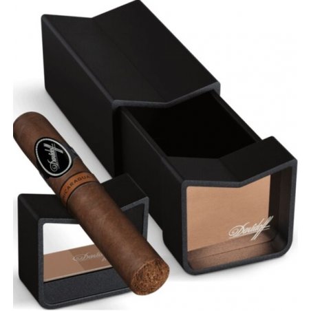 Scrumiera Trabucuri Davidoff Sliding Ashtray Black Gold de vanzare.