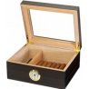 In ce pastrez trabucurile.Cumpar Humidor Andreas Glasstop Ebony 1202