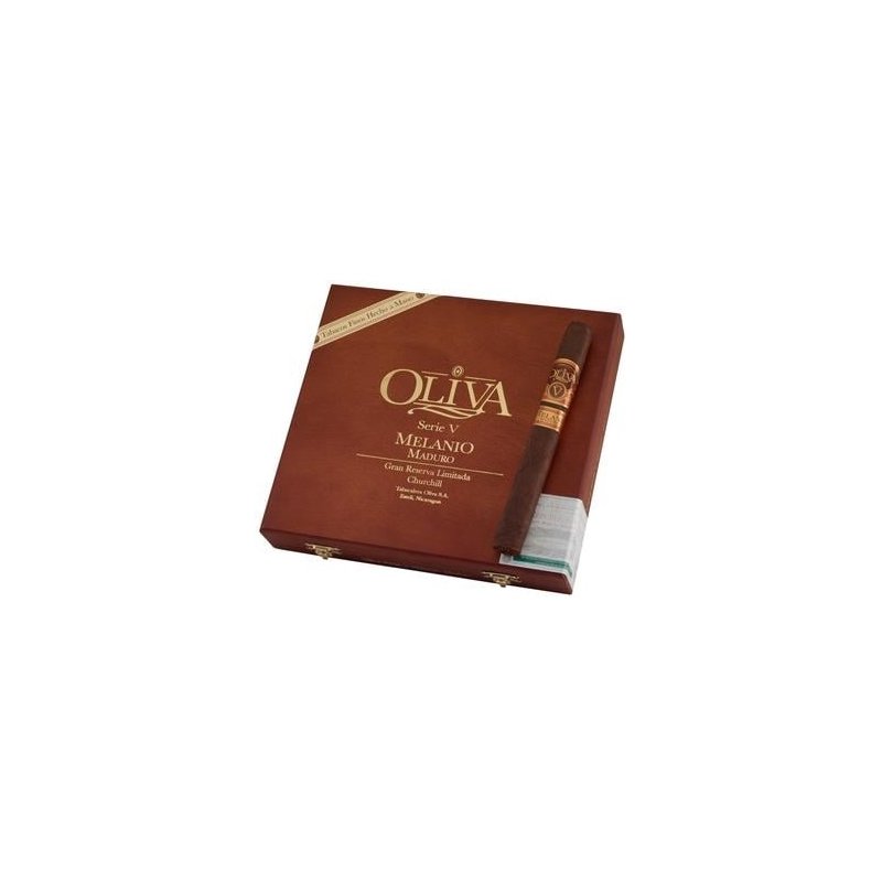 Trabucuri Oliva Serie V Melanio Maduro Churchill 10
