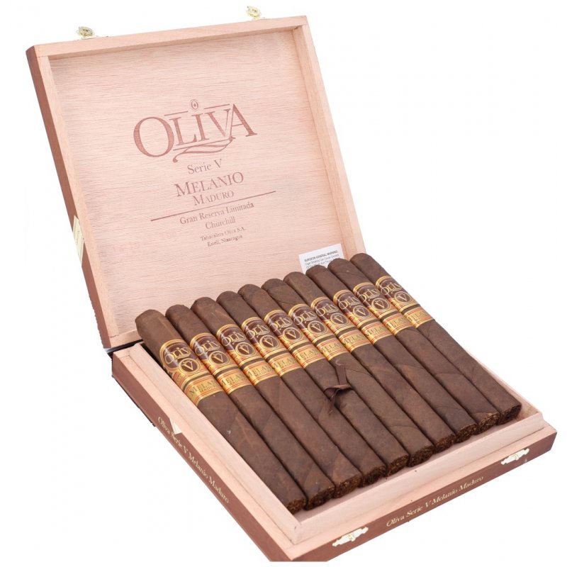 Trabucuri Oliva Serie V Melanio Maduro Churchill 10 reduceri