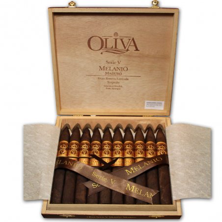 Trabucuri Oliva Serie V Melanio Maduro Torpedo 10 fumez