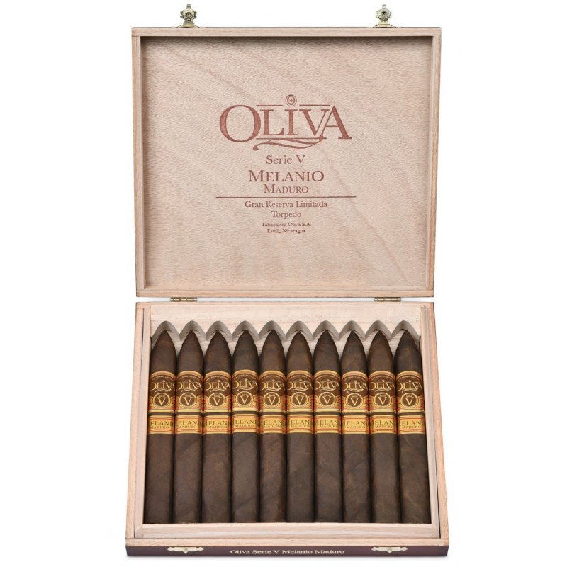 Trabucuri Oliva Serie V Melanio Maduro Torpedo 10