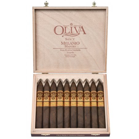 Trabucuri Oliva Serie V Melanio Maduro Torpedo 10
