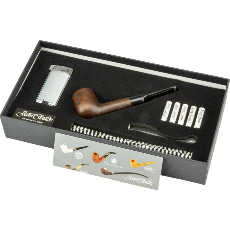 Set Pipa Jean Claude Briar 409888 tutungerie cu pipe