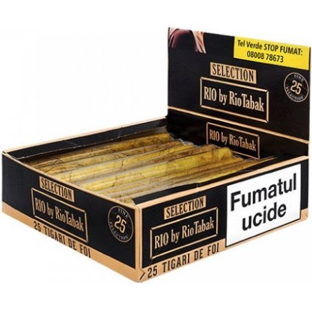 Tigari de foi  Rio Selection By RioTabak 240G  25 cumpar tigari de foi Rio Tabak.