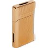 Bricheta Elie Bleu Cigar Jet Flame Lighter Rose Gold Horizontal LineS EBJ1226
