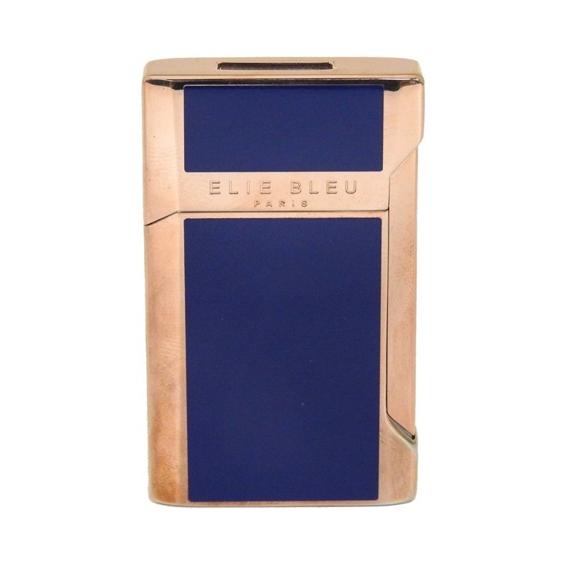 Bricheta Elie Bleu Cigar Jet Flame Lighter Blue Japanese Lacquer EBJ1207
