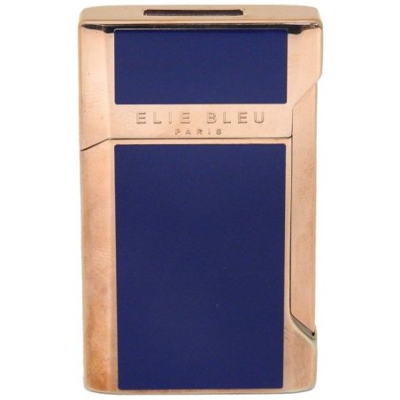 Bricheta Elie Bleu Cigar Jet Flame Lighter Blue Japanese Lacquer EBJ1207