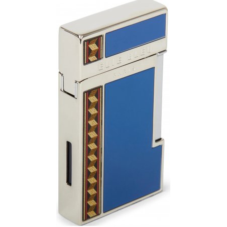 Bricheta Elie Bleu Cigar Jet Flame Blue Japanese Alba Marquetry EBJ1452