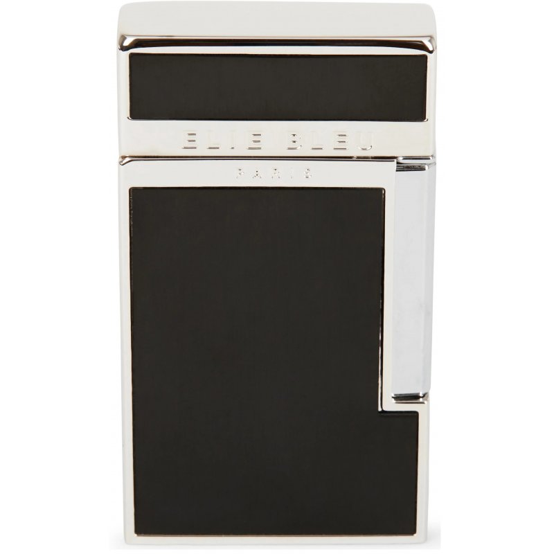Bricheta Elie Bleu Cigar Jet Flame Brushed Black With Cover EBJ1423