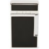Bricheta Elie Bleu Cigar Jet Flame Brushed Black With Cover EBJ1423