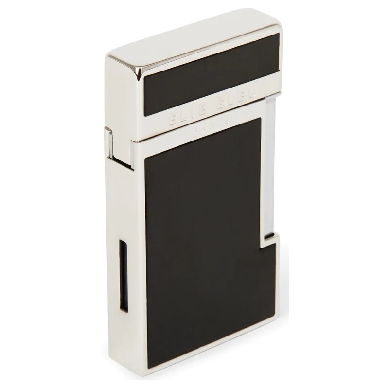 Bricheta Elie Bleu Cigar Jet Flame Brushed Black With Cover EBJ1423