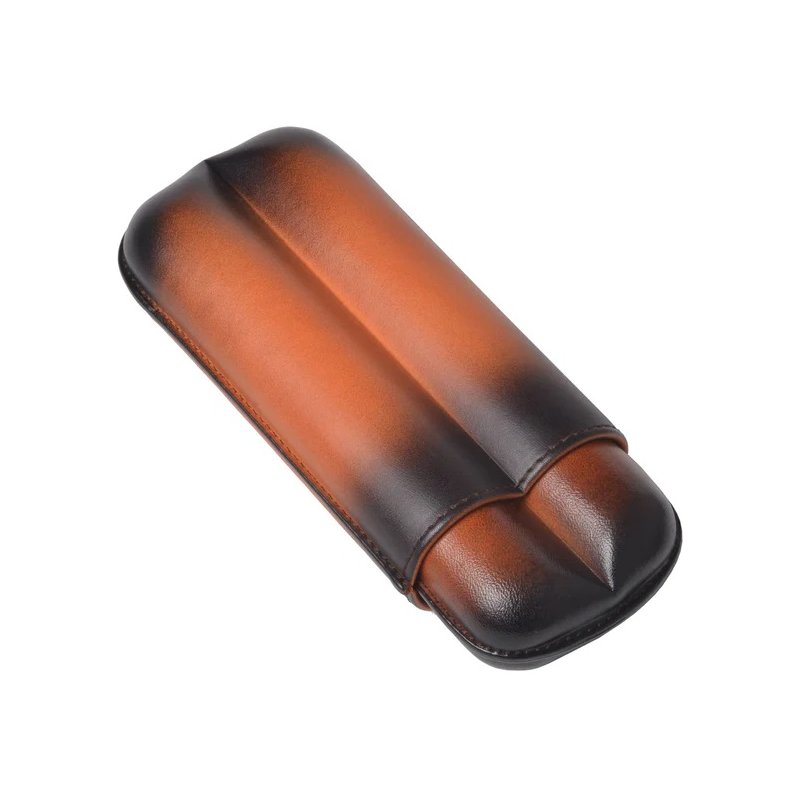Etui 2 Trabucuri Elie Bleu Burgundy 2R