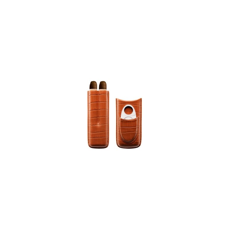 Etui Myon Brown 2 Trabucuri si Cutit 1880001