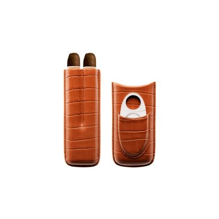 Etui Myon Brown 2 Trabucuri si Cutit 1880001