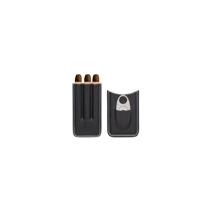 Etui Myon Black 3 Trabucuri si Cutit 1880100