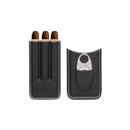 Etui Myon Black 3 Trabucuri si Cutit 1880100