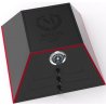 Humidor Myon Piramida Lemn Cedru Negru si Rosu 1890203