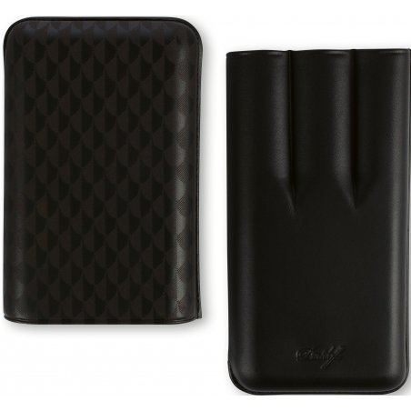 Etui Trabucuri Davidoff XL-3 Leather Black Curing 106757