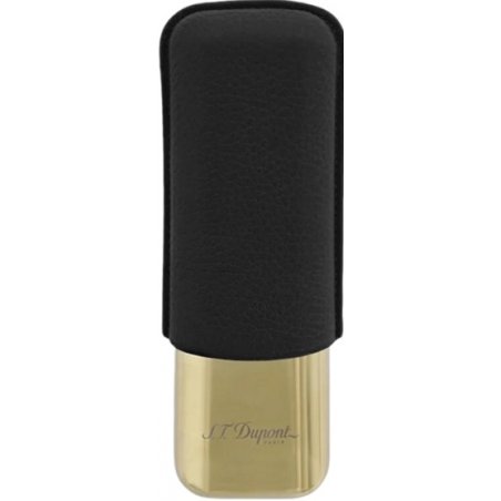 Etui Trabucuri S.T. Dupont  Piele Black and Gold