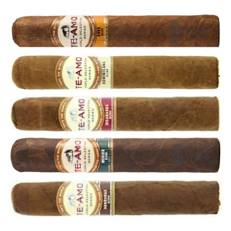 Trabucuri Sampler Te Amo 5 Robusto Mix (5) fumez trabuc