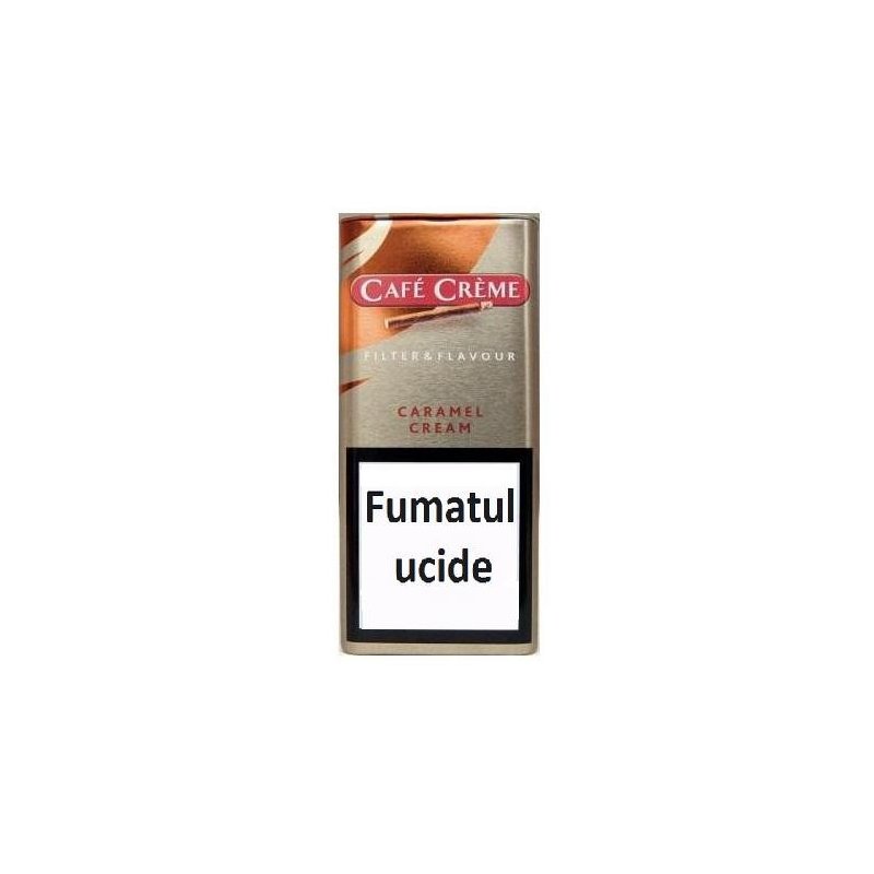 Tigari de foi Cafe Creme Filter & Flavour Caramel 10