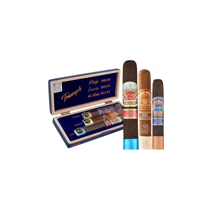Trabucuri E.P. Carrillo Triumph Sampler (3) fumez trabuc