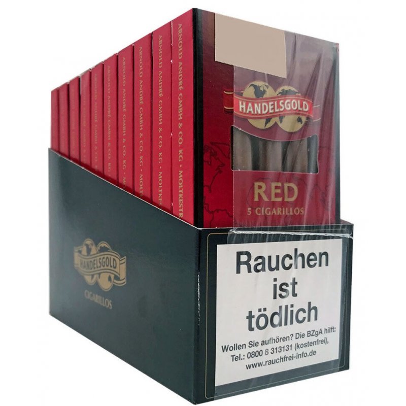 Tigari de foi Handelsgold Red (50)
