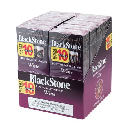 Tigari de foi cu aroma de vin BlackStone Tip Cigarillos Garnet (100)