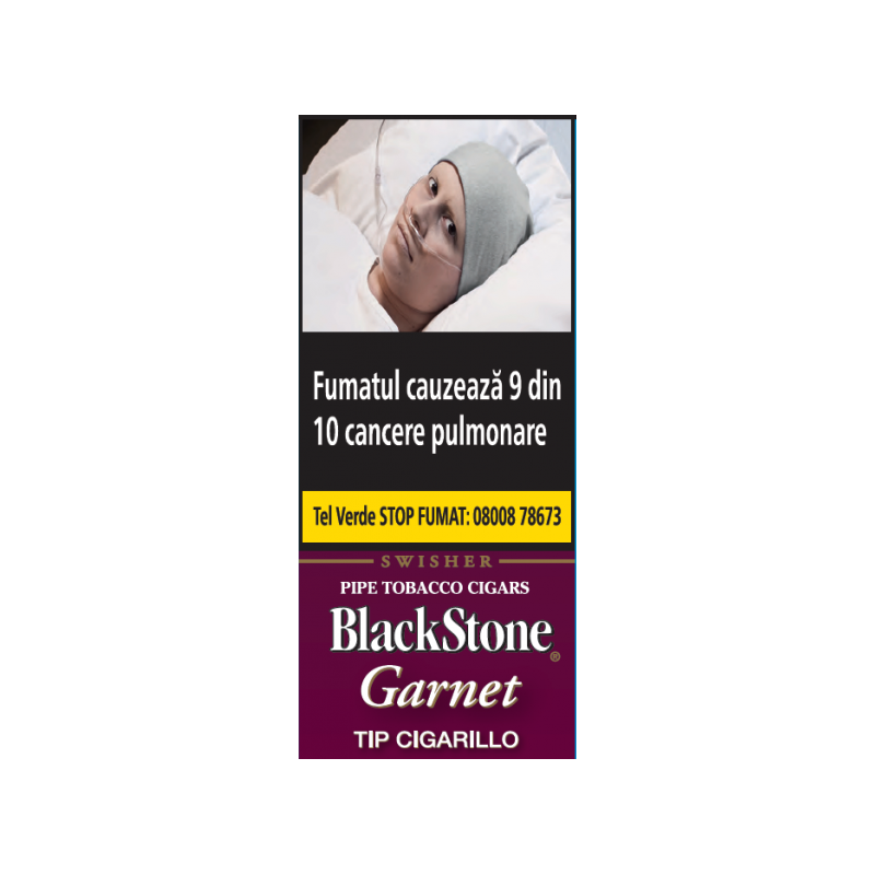 Tigari de foi cu aroma de vin BlackStone Tip Cigarillos Garnet (100)