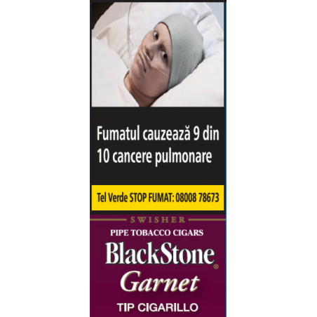 Tigari de foi cu aroma de vin BlackStone Tip Cigarillos Garnet (100)