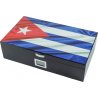 Humidor Hauser Cuba Flag ( 30-40 Tig)