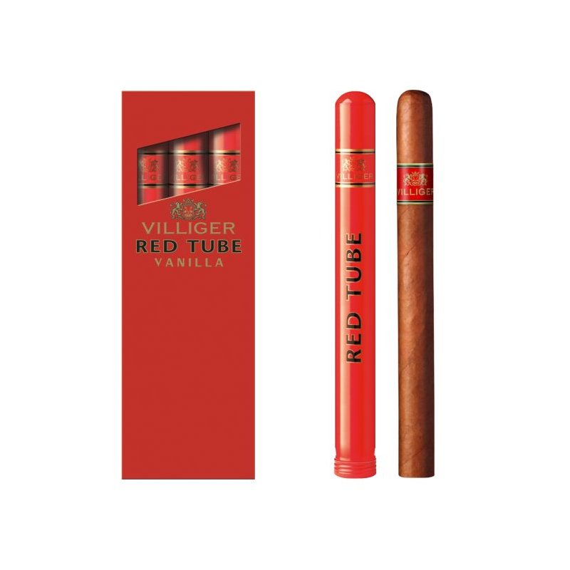 Descoperiți Aroma Vanilata cu Trabucuri Villiger Red Tube Vanilla 15