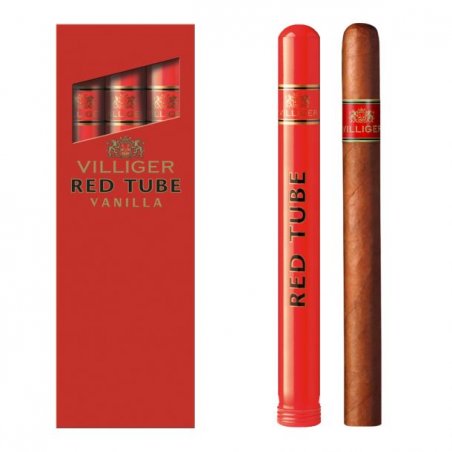 Descoperiți Aroma Vanilata cu Trabucuri Villiger Red Tube Vanilla 15