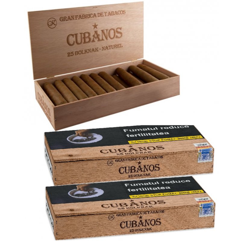 Trabucuri Cubanos Bolknak Natural (75)