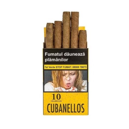 Tigari de foi Cubanellos (100) Reduceri tutungerie