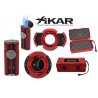 Set accesorii trabucuri Xikar Cigar Red