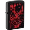 Bricheta Zippo 49775 Red Skull Design
