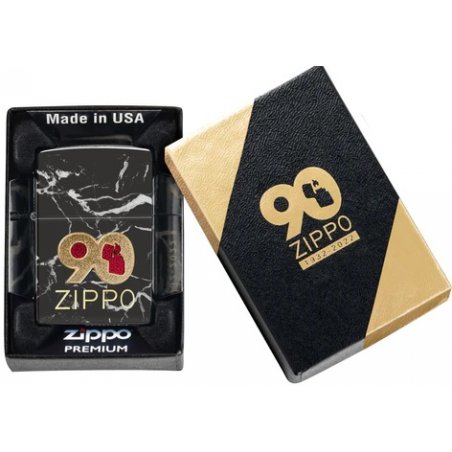 Bricheta Zippo 49864 90th Anniversary Commemorative Design