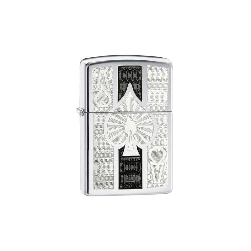 Bricheta Zippo 24196 Intricate Spade Design