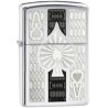 Bricheta Zippo 24196 Intricate Spade Design